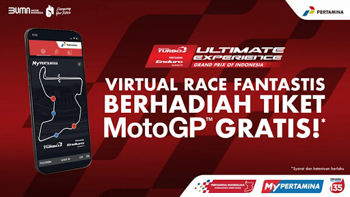 Turbo Enduro Ultimate Experience adalah aktivitas pre Virtual Race  Fantastis Berhadiah Tiket MotoGP Gratis