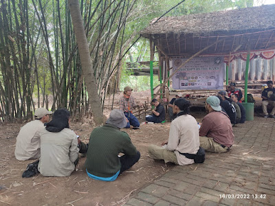 Komunitas Bushcraft and Survival laksanakan OUTING BUSHCRAFT BY THE RIVER di Taman Hati Kali Cikarang