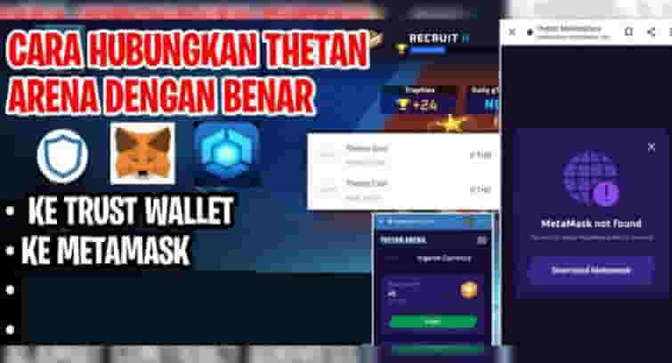 Cara Menghubungkan eWallet ke Thetan Arena & Manfaatnya