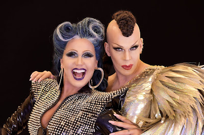 Xuxa Meneghel e Ikaro Kadoshi em Caravana das Drags