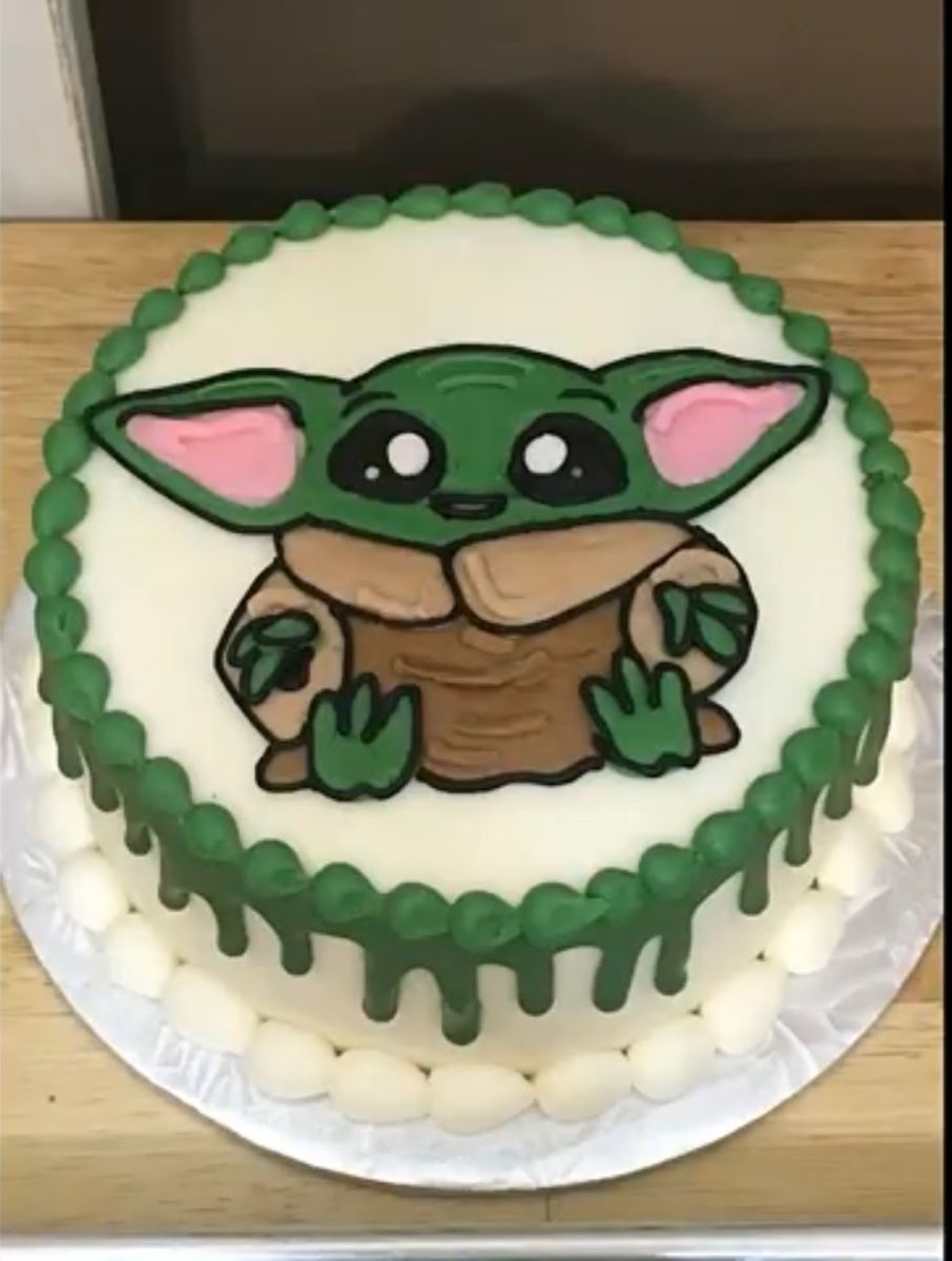 yoda cake