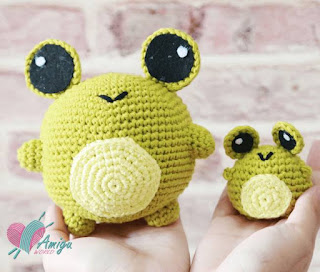 PATRON GRATIS RANA AMIGURUMI 47841 🐸