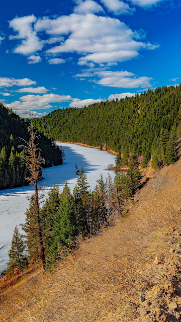 Wallpaper Winter Forest River Landscape Snow Nature