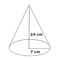 Soal matematika tentang luas permukaan kerucut