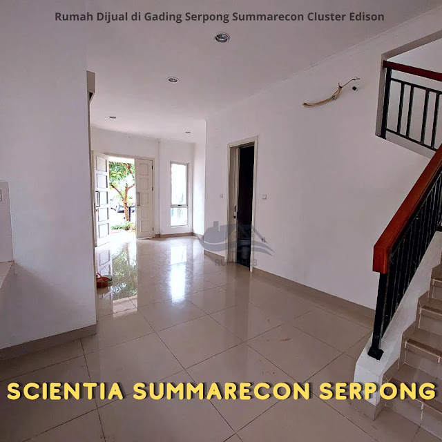 Rumah Dijual di Gading Serpong Summarecon Cluster Edison