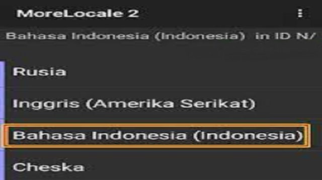 Cara Instal Bahasa Indonesia di Android