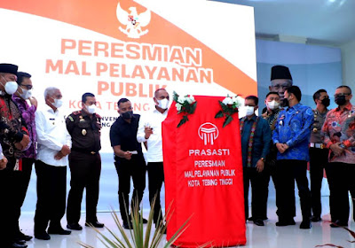 Bupati Asahan Hadiri Peresmian MPP Tebing Tinggi