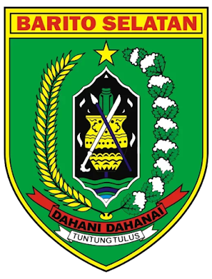 Logo / Lambang Kabupaten Barito Selatan - Latar (Background) Putih & Transparent (PNG)