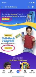 Flipkart Sell Back Program