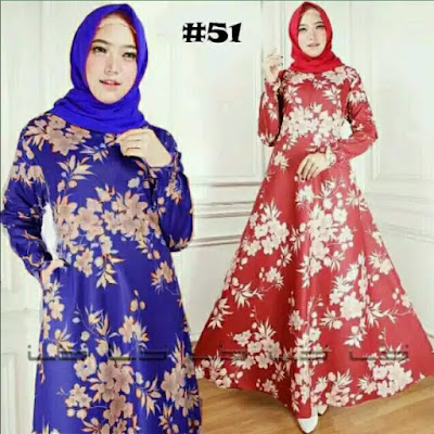 Model baju gamis untuk orang gemuk pendek