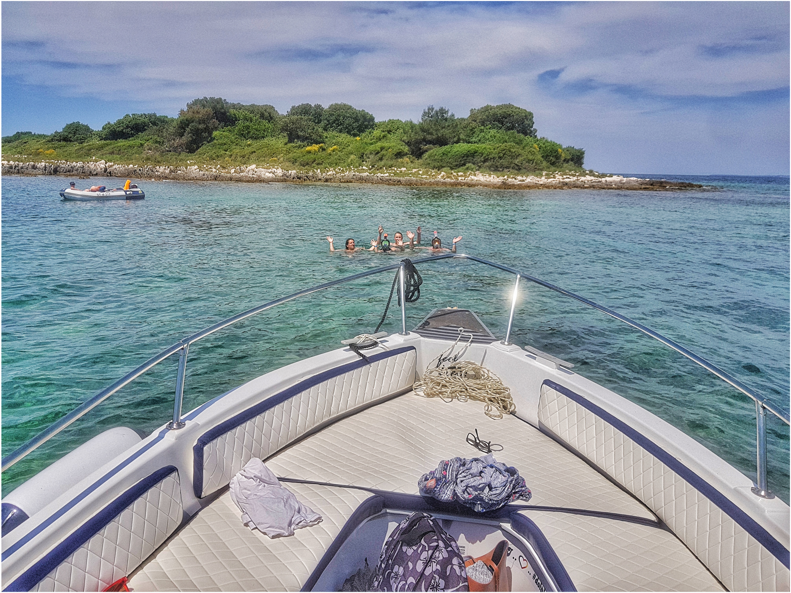 Island swimming Tour | Private & Shared boat tours Istria!