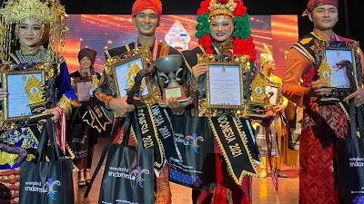 Agam Inong Aceh Raih Juara 1 Duta Wisata Nasional