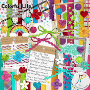 Colorful Life Digital Scrapbooking Kit