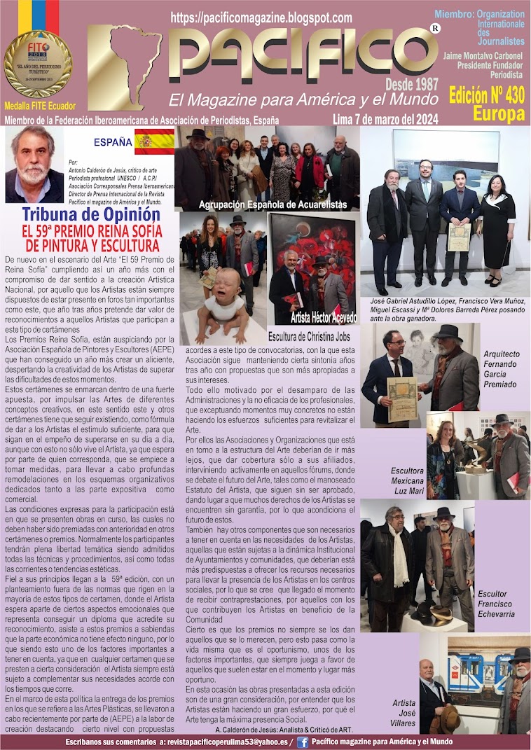 Revista Pacifico N° 430 Europa