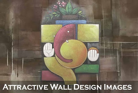 Various attractive wall design images for your home