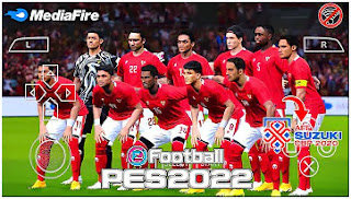Download PES 2022 PPSSPP AFF Suzuki CUP 2020 Full Asia HD Graphics New Update Transfer