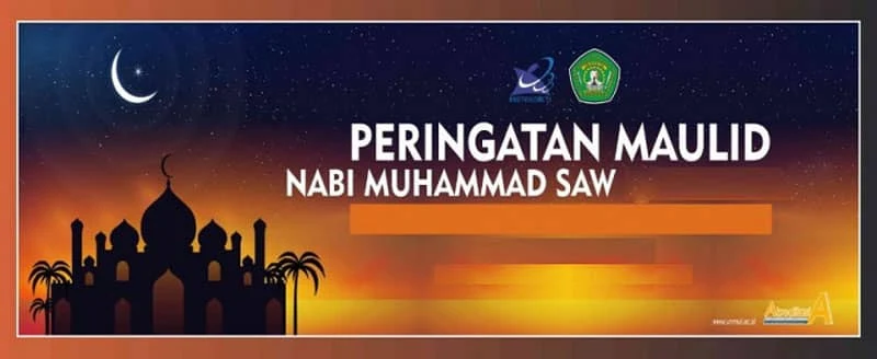 contoh banner maulid nabi muhammad