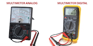 perbedaan mulitemeter analog dan digital