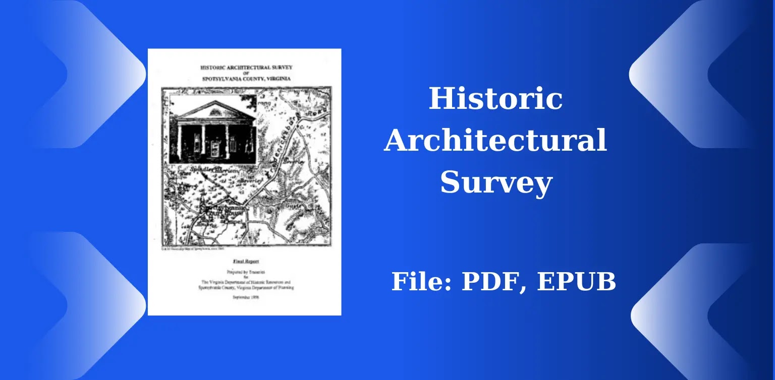 Free Books: Historic Architectural Survey