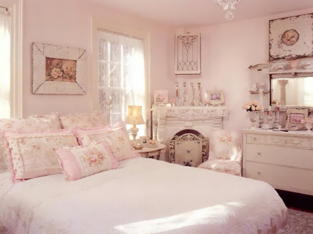 shabby chic bedroom decorating ideas