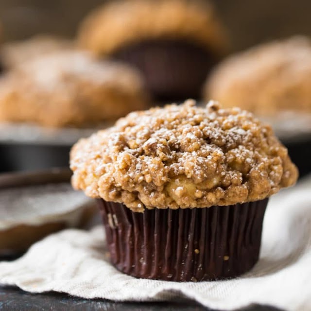 Crumb Cake Muffins