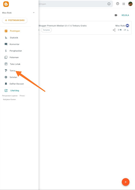 Download Template Blogger Premium Median Ui v1.6 Terbaru Gratis