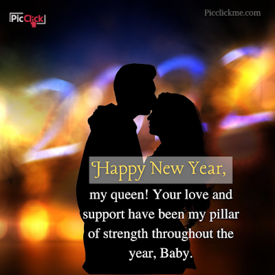 Happy New Year Wishes for Girlfriend