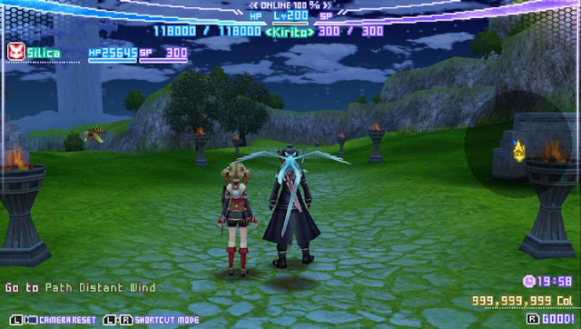 Sword Art Online: Infinity Moment Patch English - Map