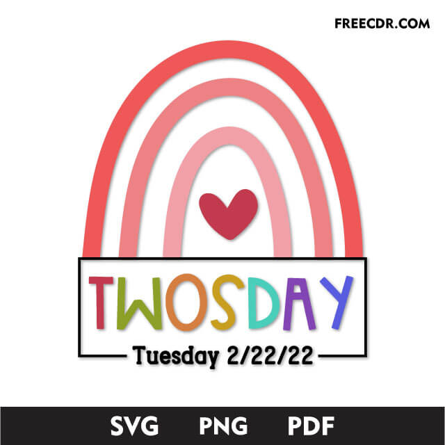 Twosday 2-22-22 Svg Free