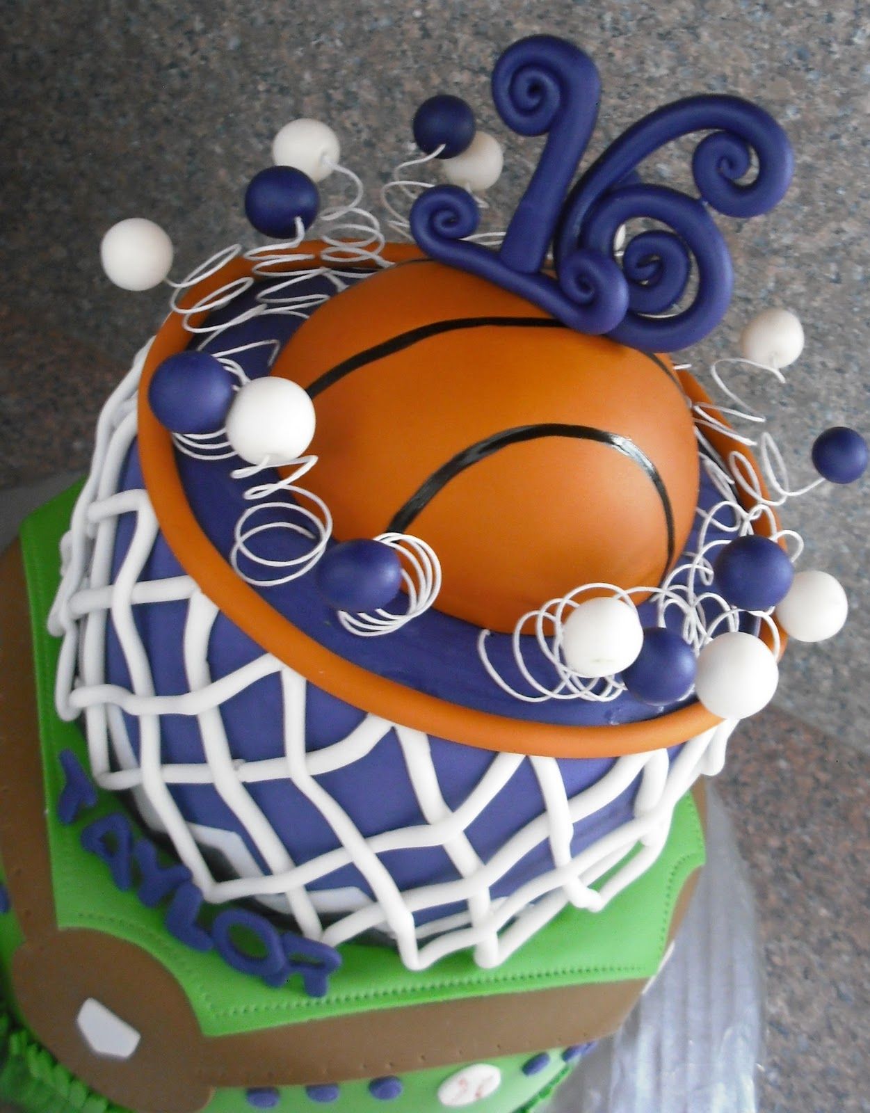 basketball cakes ideas