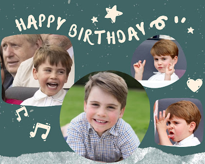Happy Birthday! Prince Louis Turns 6!