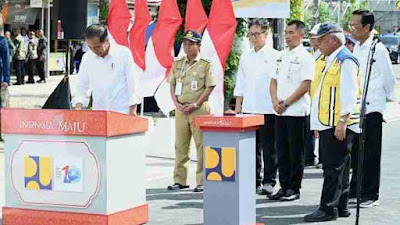 Presiden Jokowi Resmikan 7 Ruas Jalan Daerah di DIY