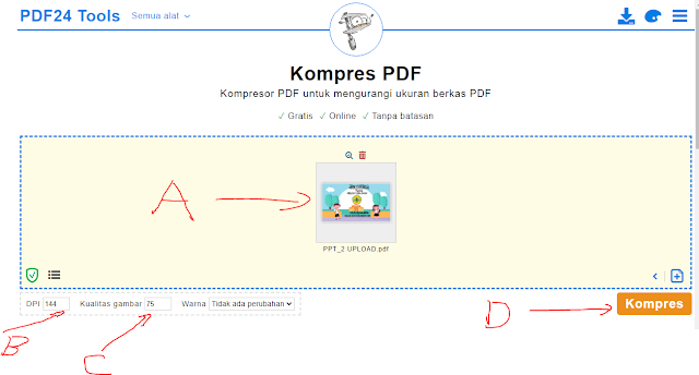 Cara Kompres PDF