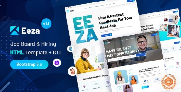 Eeza-Job-Board-and-Hiring-Dashboard-HTML-Template-Download