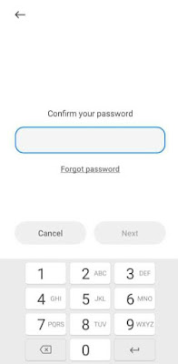 how to remove screen lock password