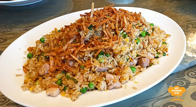 Marriott Putrajaya CNY 2022 Set Menu - Wok Fried Jasmine Rice with Diced Chicken Salted Egg