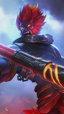 sun simian curse starlight skin wallpaper hd mobile legends