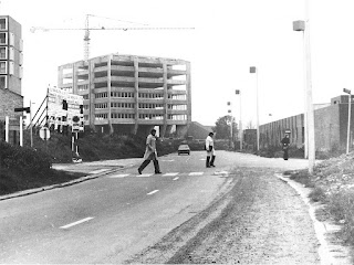 Rue des Techniques avant le tracé du futur métro 1975 - EPALE