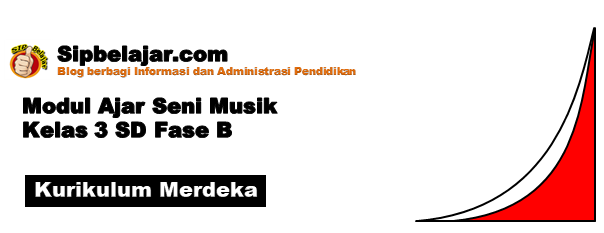 Download Modul Ajar Seni Musik Kelas 3 SD Face B Kurikulum Merdeka, Modul Ajar Seni Musik Kelas 3 SD, RPP Seni Musik Kelas 3 SD