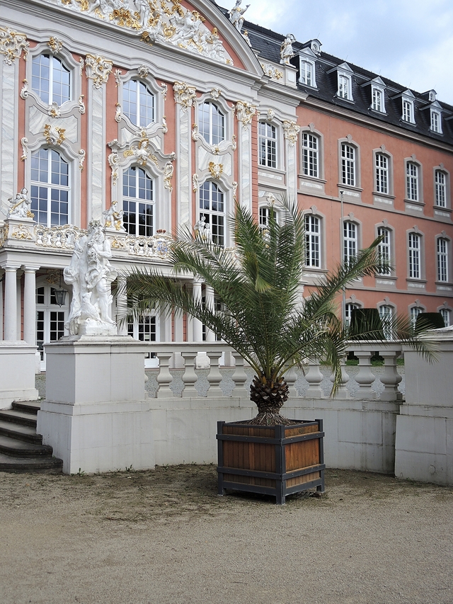 Trier: het Rheinisches Landesmuseum en de paleistuin