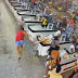 IMAGEM FORTE: Veja o momento em que segurança é morto cruelmente dentro de mercado