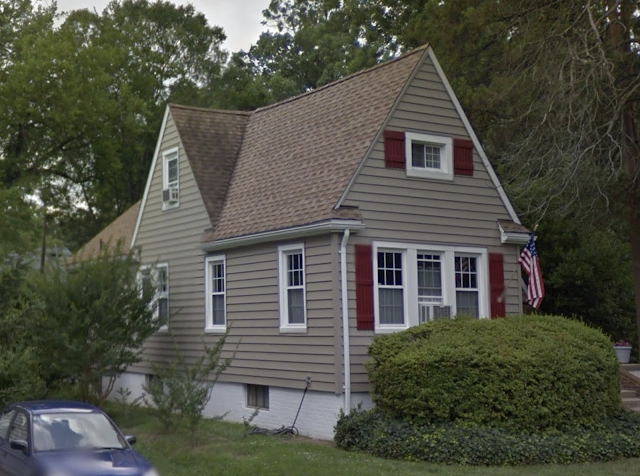 side color image of 606 24th Street South, Arlington Virginia: lookalike model to Sears Mitchell (Home Builders Elyria)