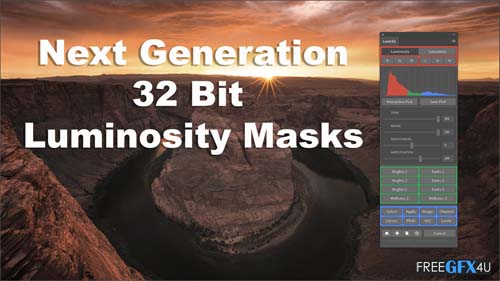 Lumi32 -  Luminosity Mask Plugin