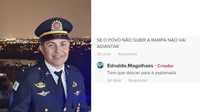 Sargento da Polícia Militar incentivou atos terroristas em Brasília