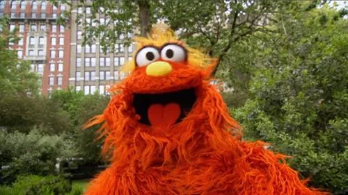 Orange Sesame Street Characters Murray