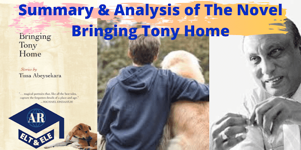 Bringing Tony Home Summary & Analysis of the Novel by Tissa Abeysekara