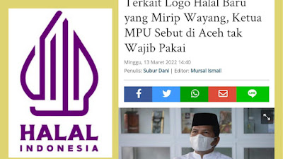 Terkait Logo Halal Baru yang Mirip Wayang, Ketua MPU Sebut di Aceh tak Wajib Pakai 