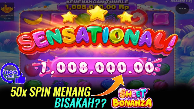 Trik Menang Game Slot Sweet Bonanza Pragmatic Uang Asli