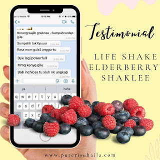 Life Shake Elderberry Shaklee Tahan Berapa Lama dan Review