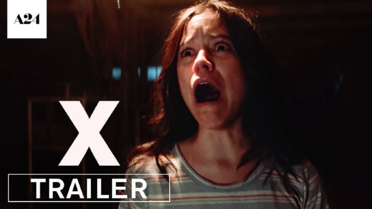 aflange Splendor omdømme MOVIES: X - Trailer featuring Mia Goth, Jenna Ortega, Martin Henderson,  Brittany Snow, and Scott Mescudi